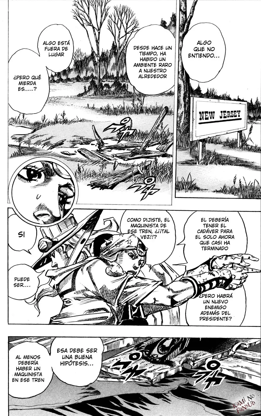JoJo’s Bizarre Adventure – Parte 7: Steel Ball Run capítulo 77, página 20