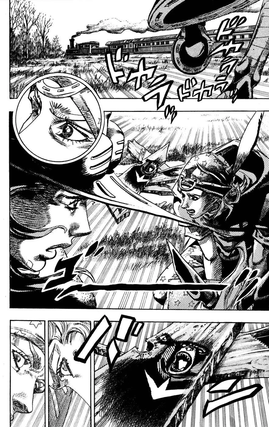 JoJo’s Bizarre Adventure – Parte 7: Steel Ball Run capítulo 77, página 28