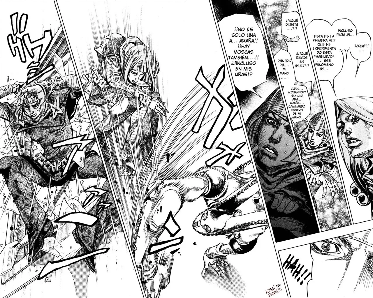 JoJo’s Bizarre Adventure – Parte 7: Steel Ball Run capítulo 77, página 37