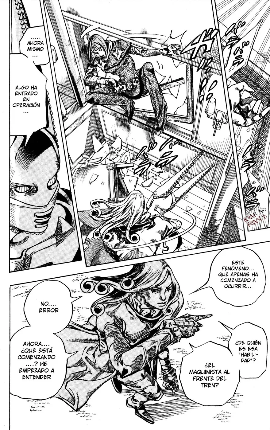 JoJo’s Bizarre Adventure – Parte 7: Steel Ball Run capítulo 77, página 38