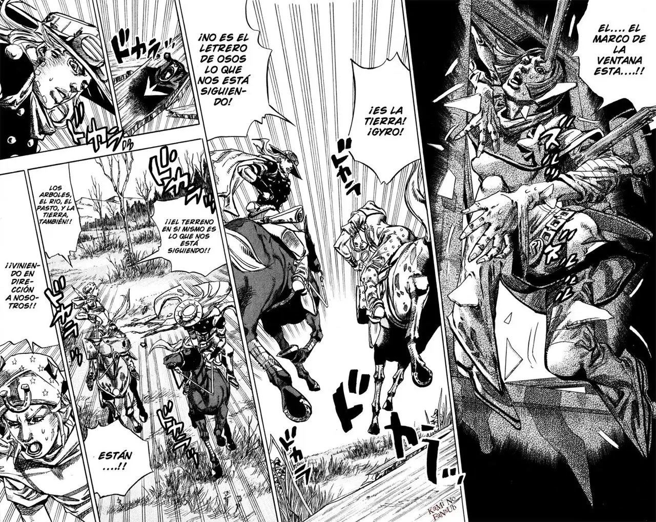 JoJo’s Bizarre Adventure – Parte 7: Steel Ball Run capítulo 77, página 40