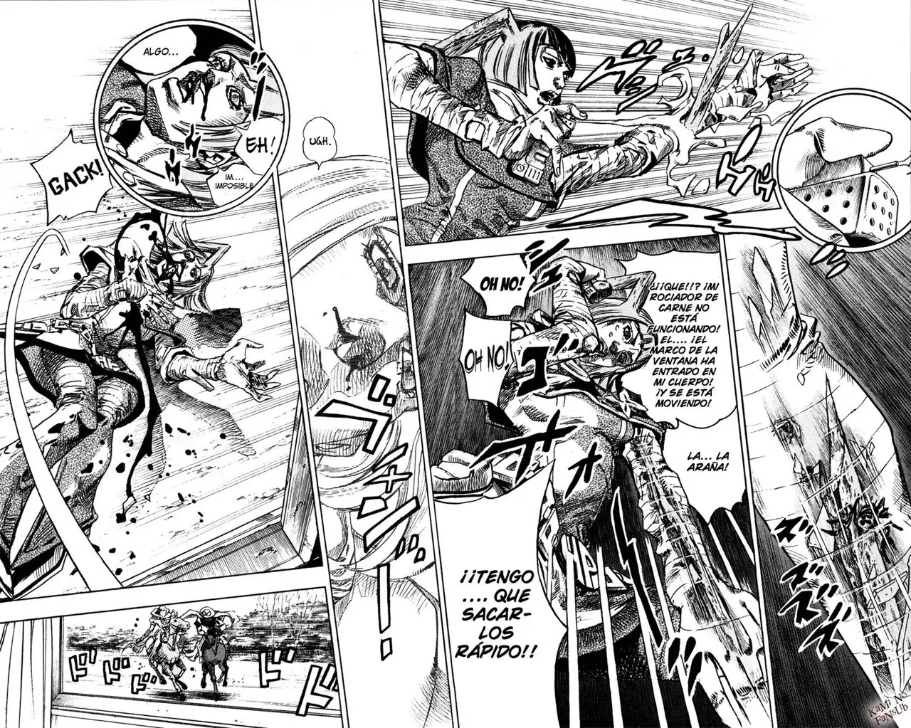 JoJo’s Bizarre Adventure – Parte 7: Steel Ball Run capítulo 77, página 41