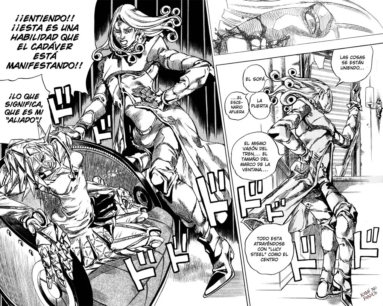 JoJo’s Bizarre Adventure – Parte 7: Steel Ball Run capítulo 77, página 42