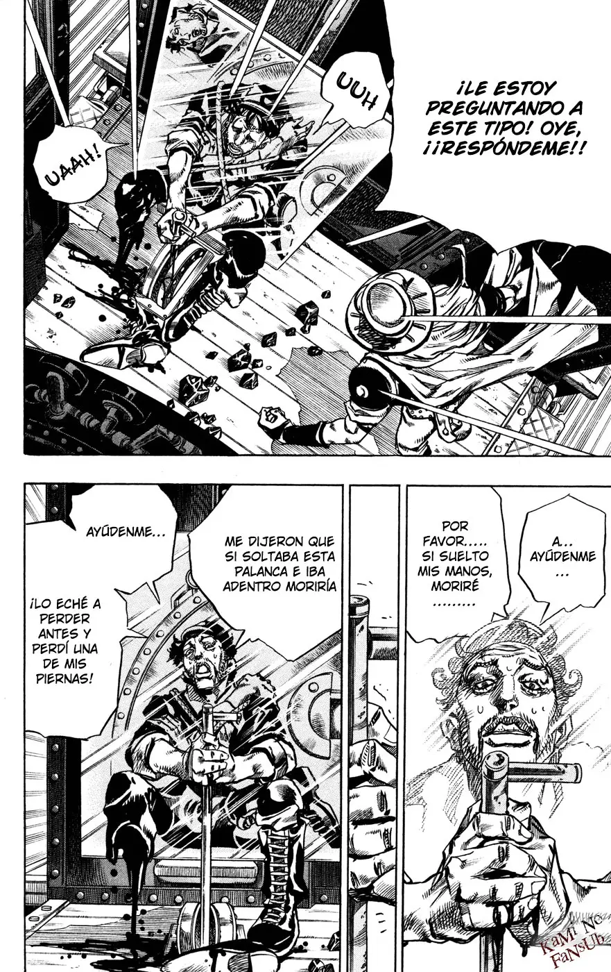 JoJo’s Bizarre Adventure – Parte 7: Steel Ball Run capítulo 78, página 17