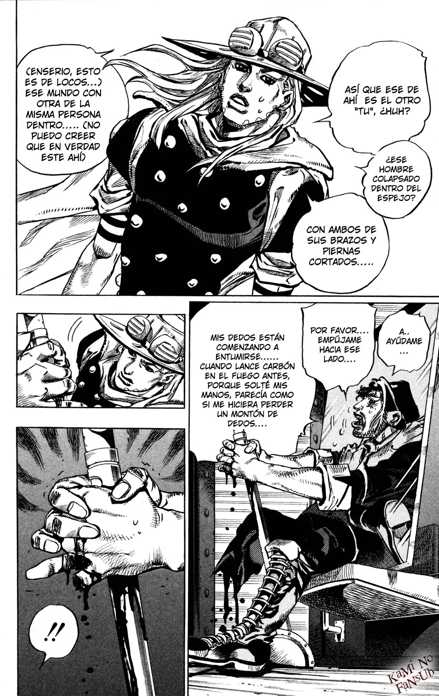 JoJo’s Bizarre Adventure – Parte 7: Steel Ball Run capítulo 78, página 19