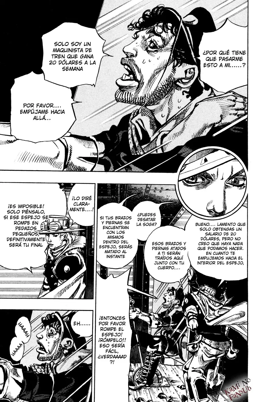 JoJo’s Bizarre Adventure – Parte 7: Steel Ball Run capítulo 78, página 20
