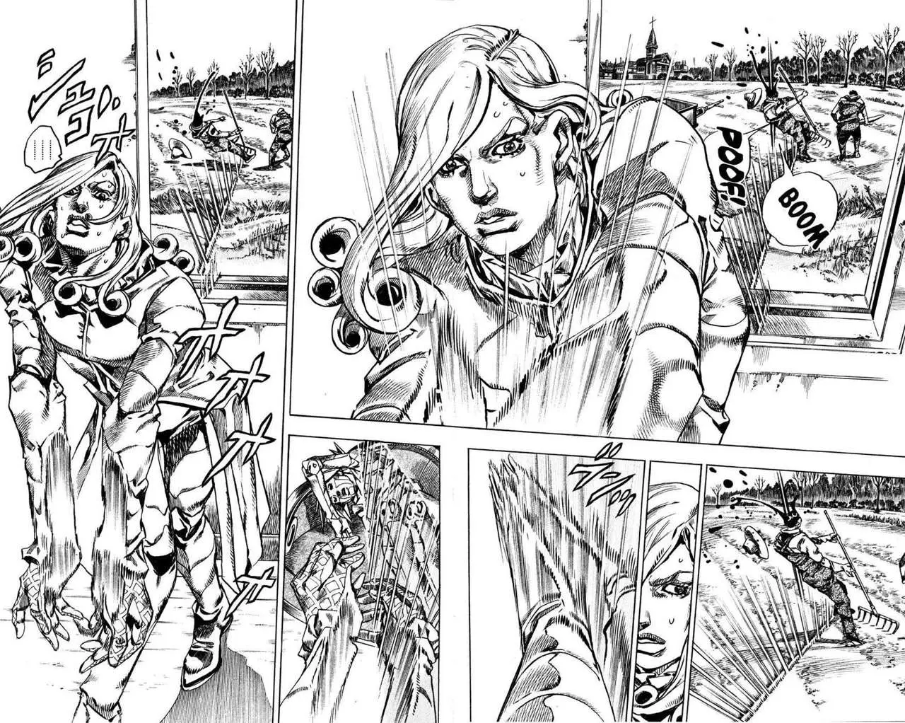 JoJo’s Bizarre Adventure – Parte 7: Steel Ball Run capítulo 78, página 33