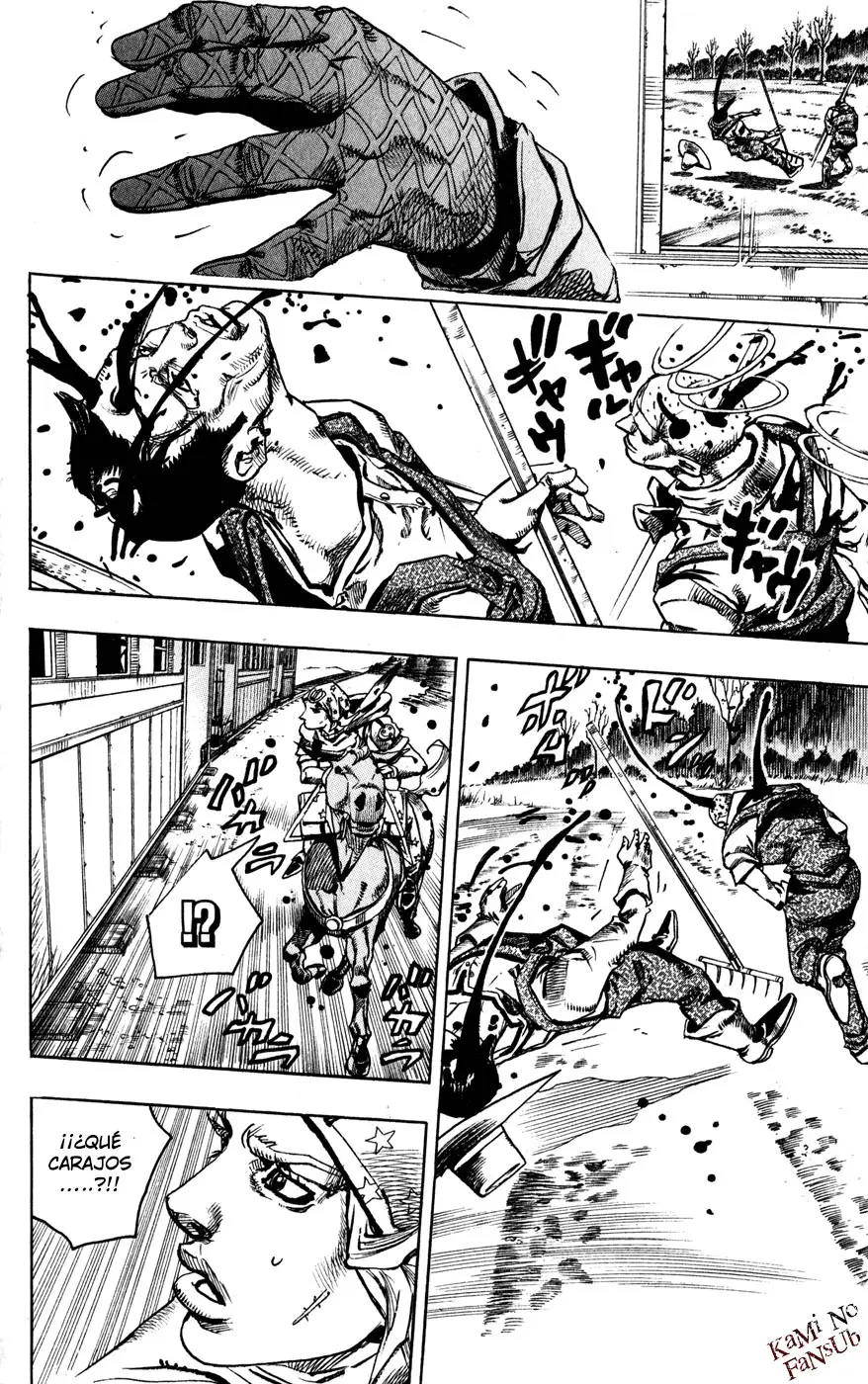 JoJo’s Bizarre Adventure – Parte 7: Steel Ball Run capítulo 78, página 34