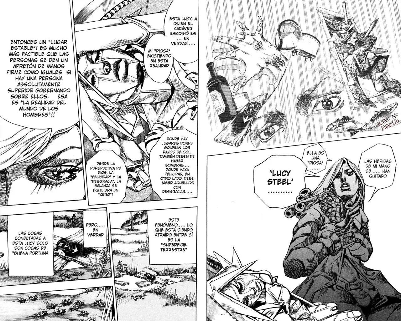 JoJo’s Bizarre Adventure – Parte 7: Steel Ball Run capítulo 78, página 36