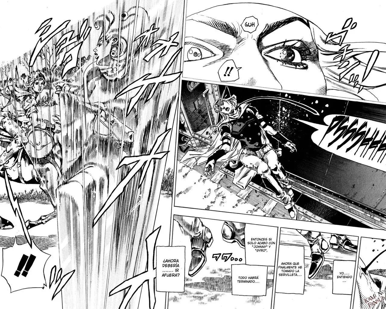 JoJo’s Bizarre Adventure – Parte 7: Steel Ball Run capítulo 78, página 39