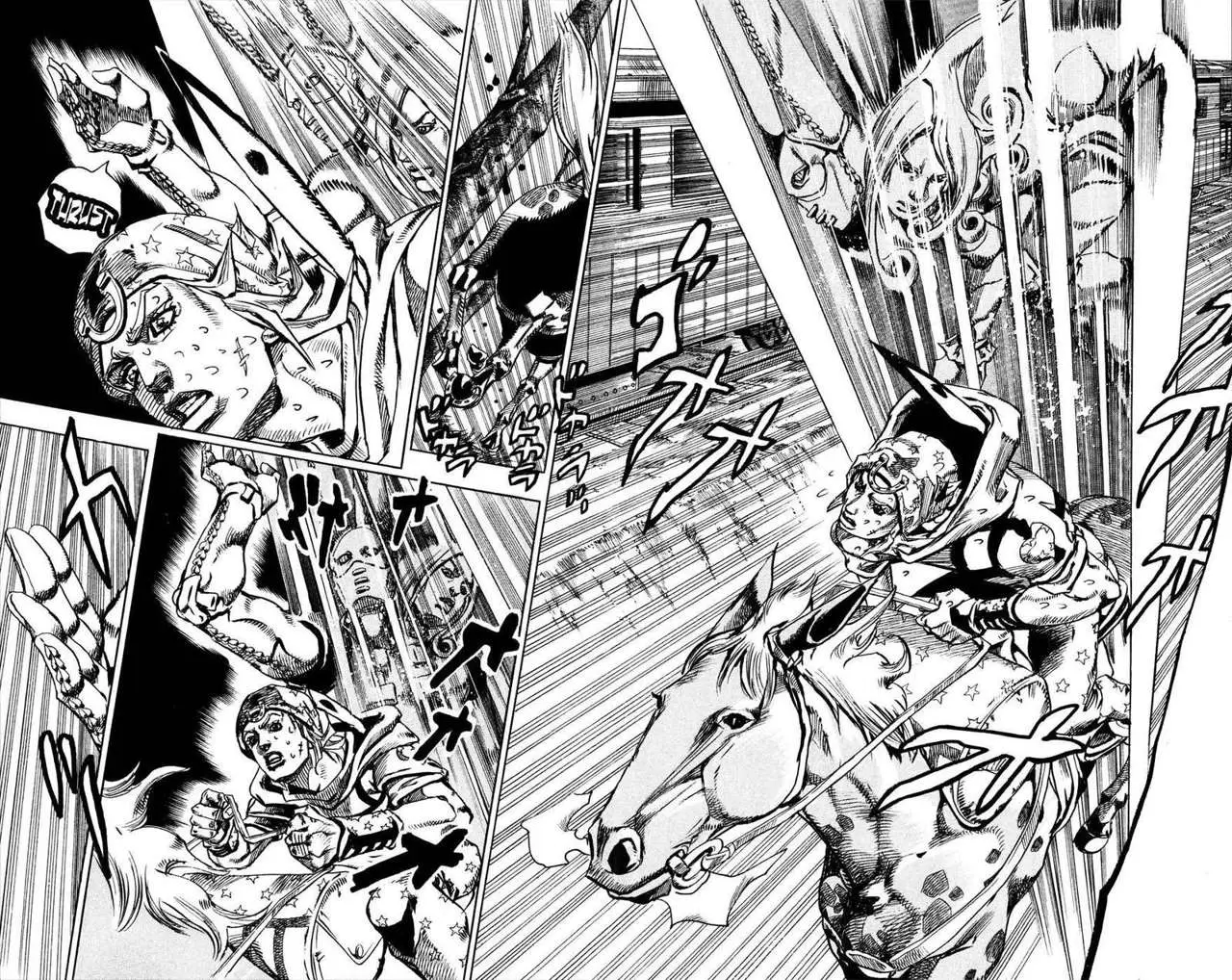 JoJo’s Bizarre Adventure – Parte 7: Steel Ball Run capítulo 79, página 14