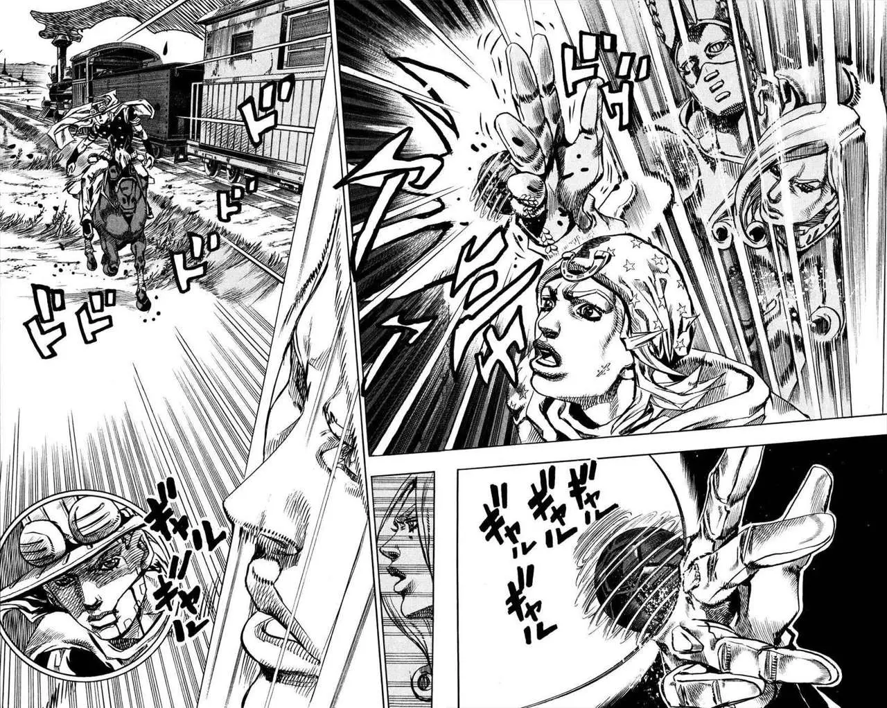 JoJo’s Bizarre Adventure – Parte 7: Steel Ball Run capítulo 79, página 15