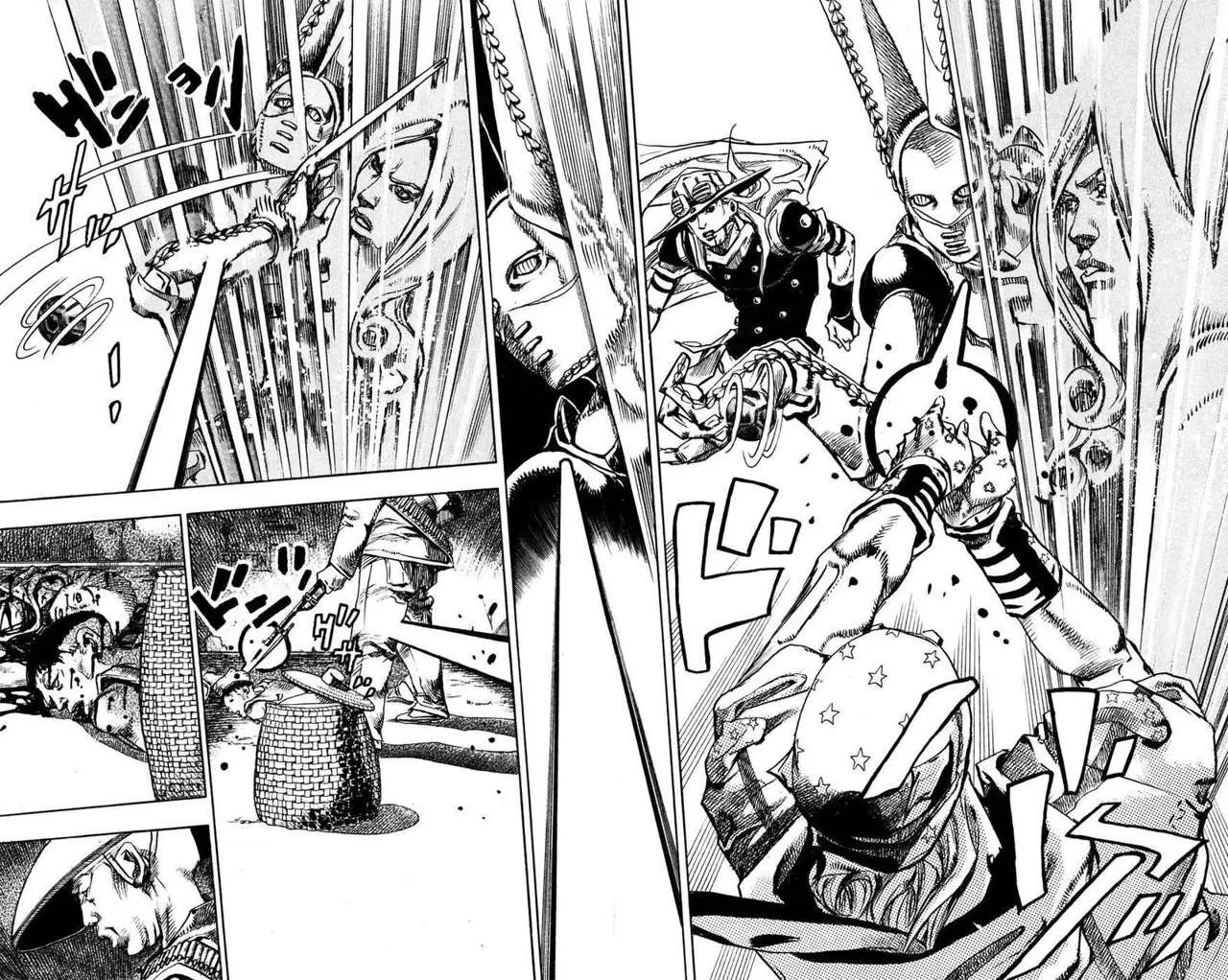 JoJo’s Bizarre Adventure – Parte 7: Steel Ball Run capítulo 79, página 16
