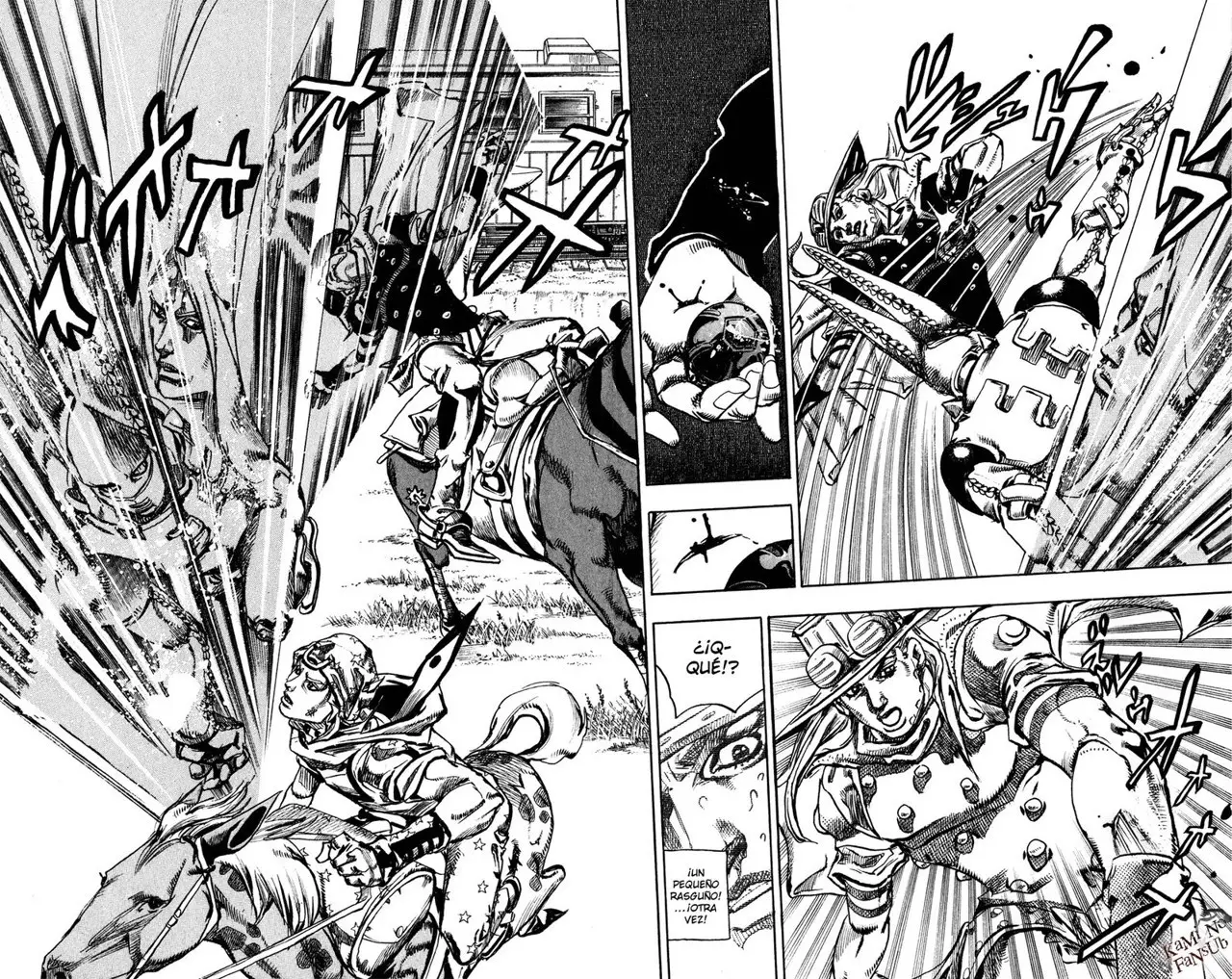JoJo’s Bizarre Adventure – Parte 7: Steel Ball Run capítulo 79, página 19