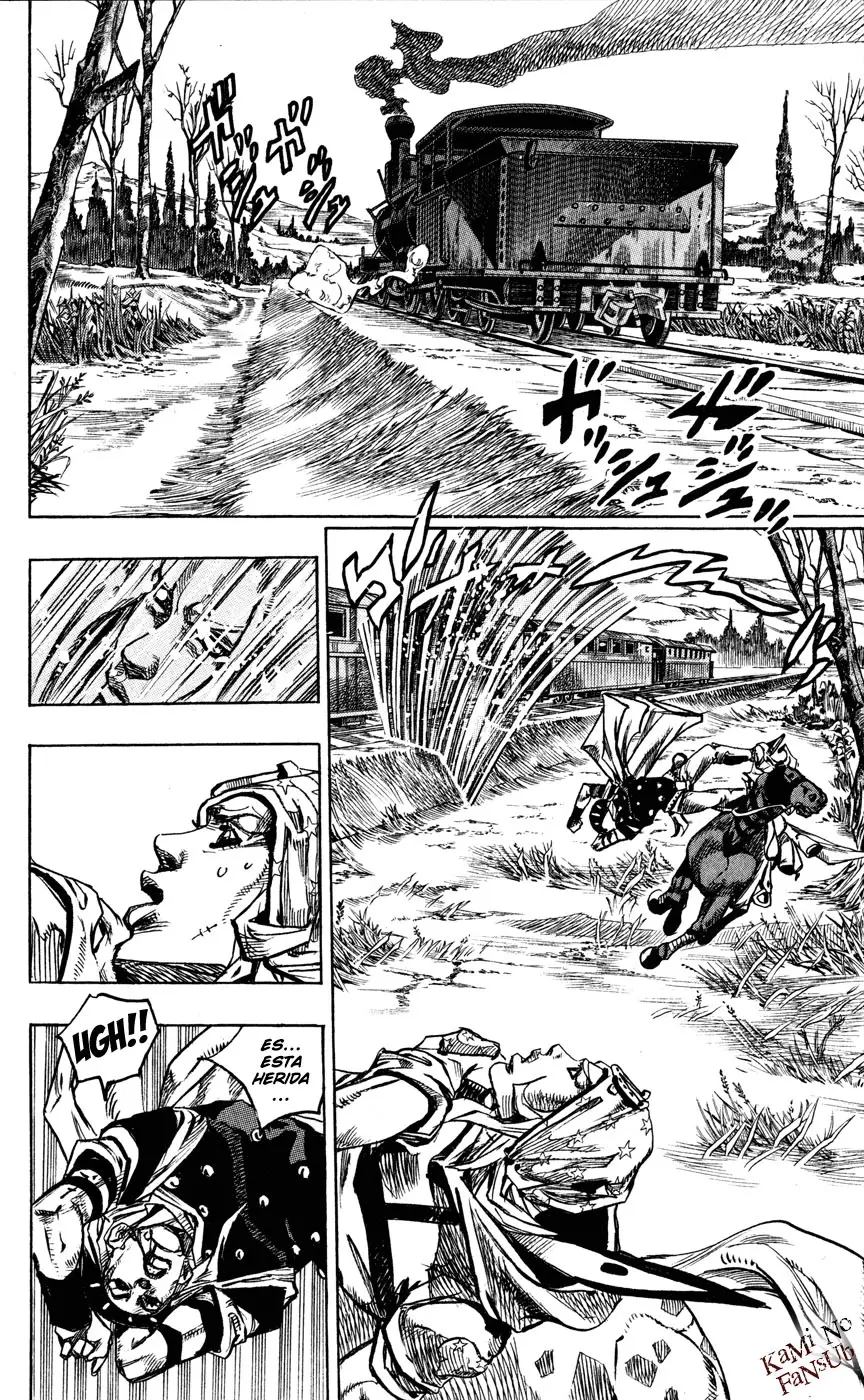 JoJo’s Bizarre Adventure – Parte 7: Steel Ball Run capítulo 79, página 25