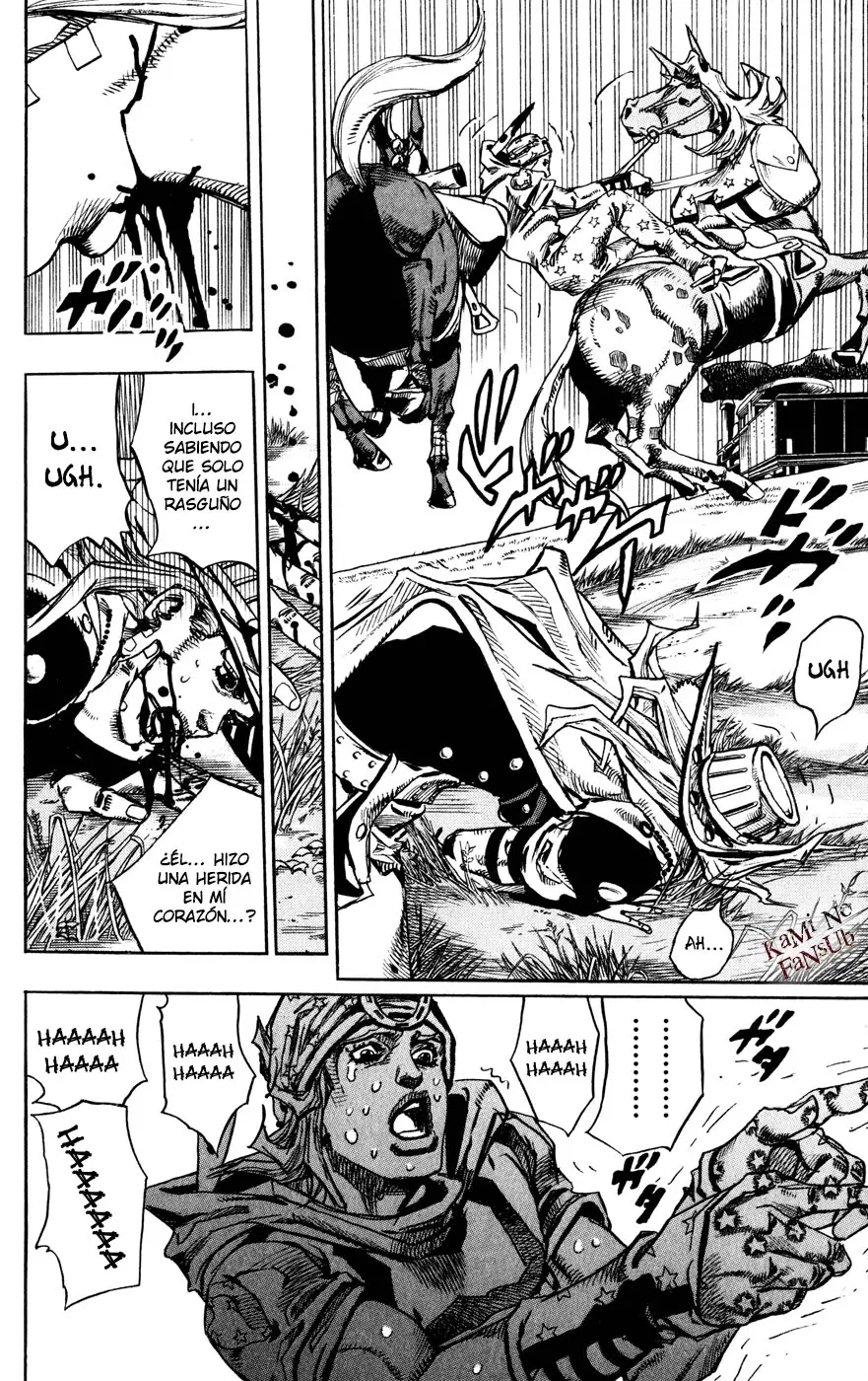 JoJo’s Bizarre Adventure – Parte 7: Steel Ball Run capítulo 79, página 27