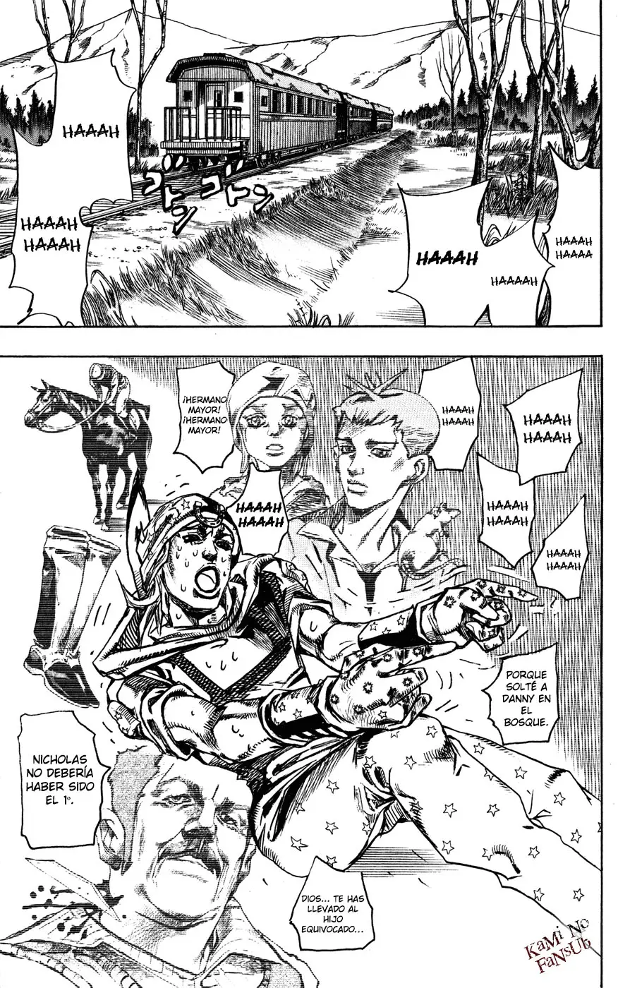 JoJo’s Bizarre Adventure – Parte 7: Steel Ball Run capítulo 79, página 28