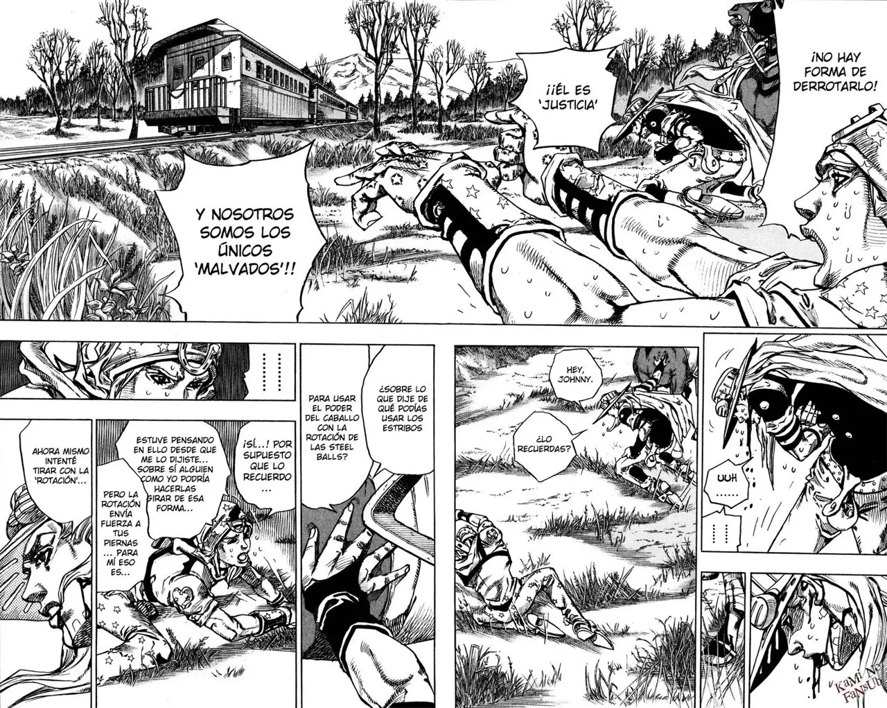 JoJo’s Bizarre Adventure – Parte 7: Steel Ball Run capítulo 79, página 30