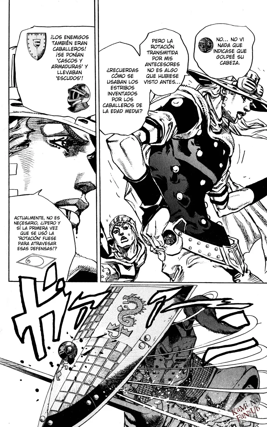 JoJo’s Bizarre Adventure – Parte 7: Steel Ball Run capítulo 79, página 35