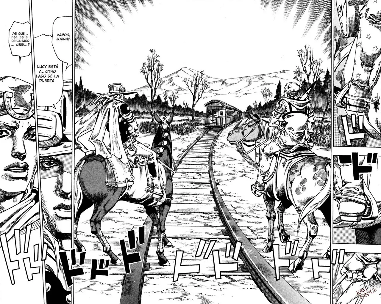 JoJo’s Bizarre Adventure – Parte 7: Steel Ball Run capítulo 79, página 37