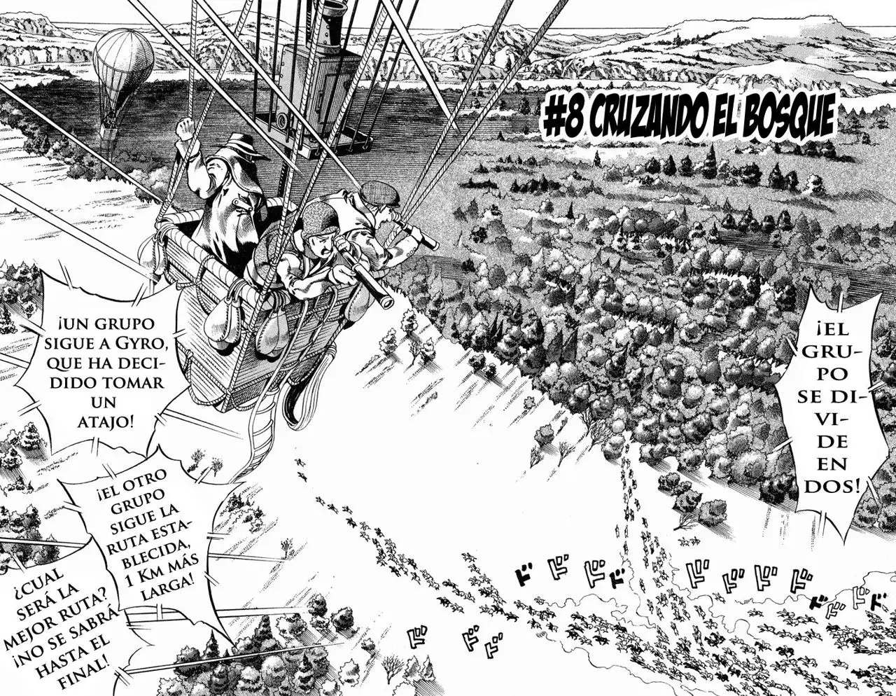 JoJo’s Bizarre Adventure – Parte 7: Steel Ball Run capítulo 8, página 3