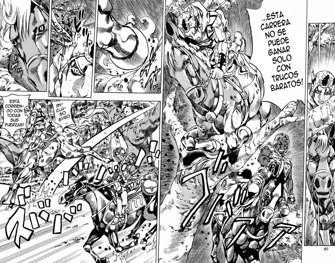 JoJo’s Bizarre Adventure – Parte 7: Steel Ball Run capítulo 8, página 9