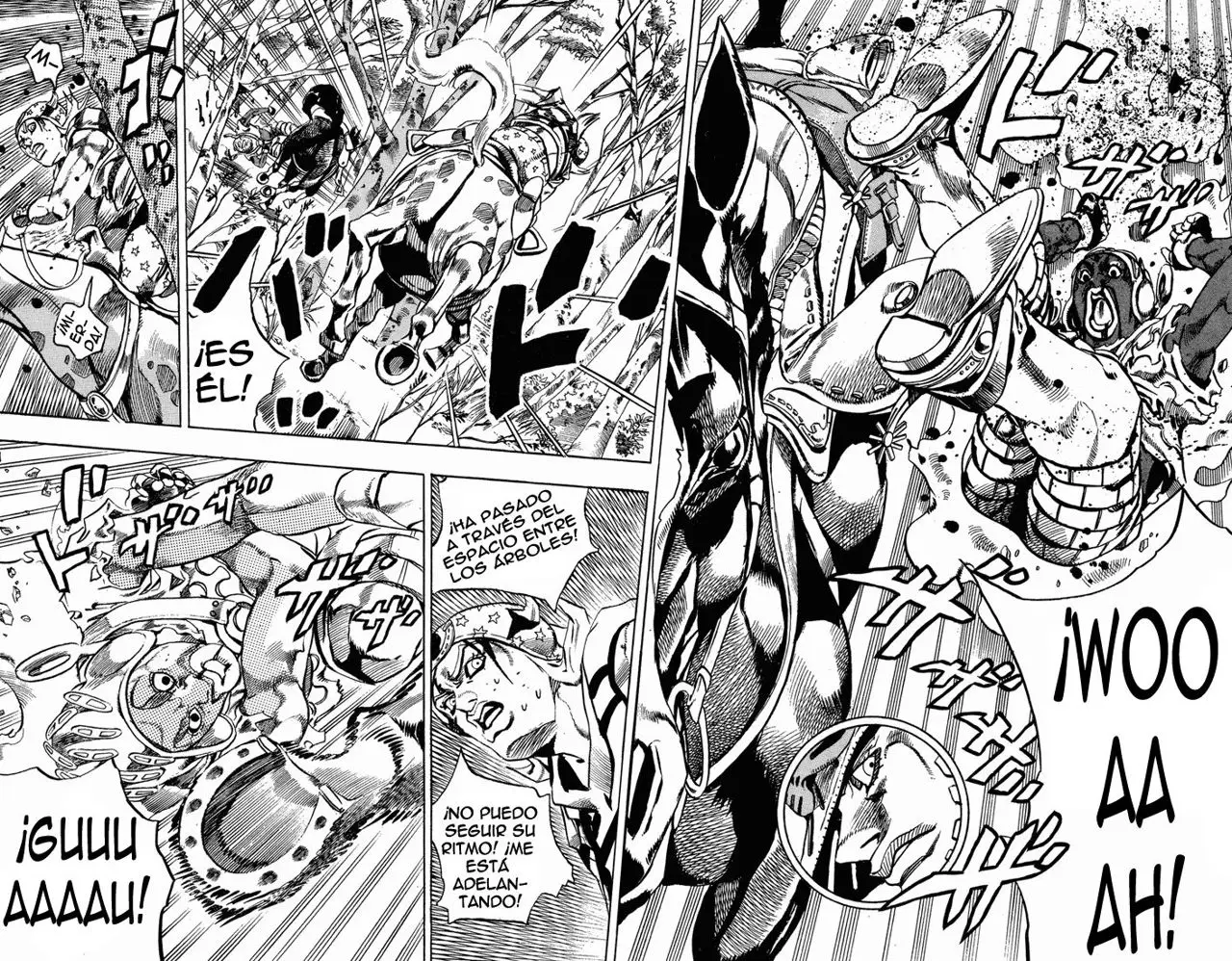 JoJo’s Bizarre Adventure – Parte 7: Steel Ball Run capítulo 8, página 16