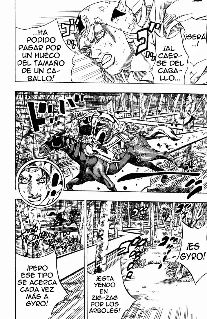 JoJo’s Bizarre Adventure – Parte 7: Steel Ball Run capítulo 8, página 17