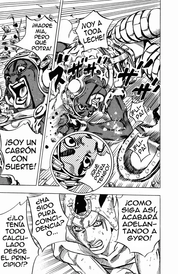 JoJo’s Bizarre Adventure – Parte 7: Steel Ball Run capítulo 8, página 18