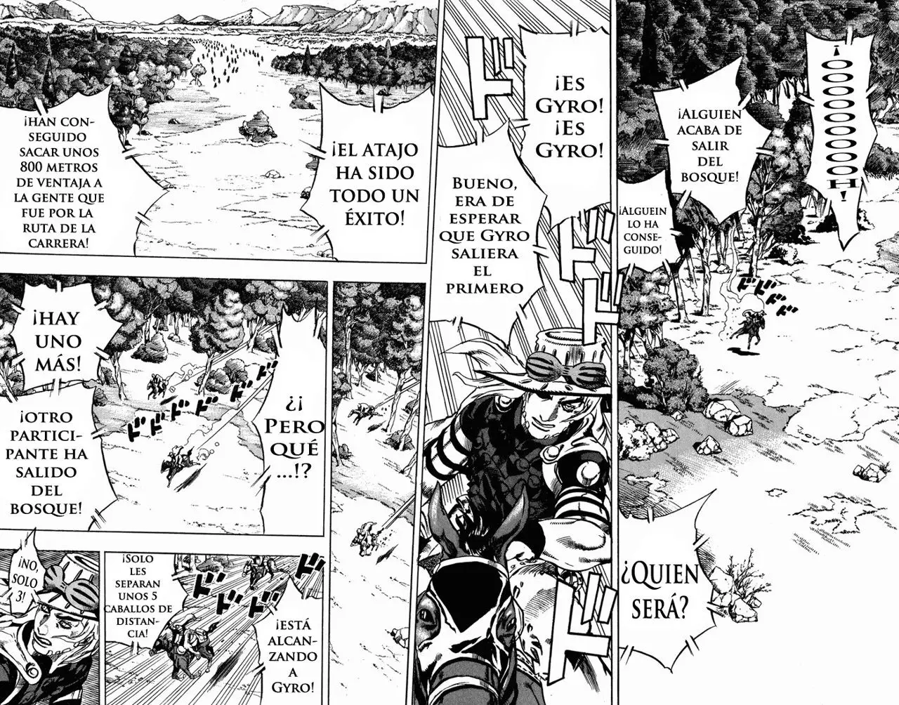JoJo’s Bizarre Adventure – Parte 7: Steel Ball Run capítulo 8, página 25