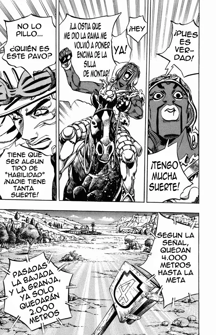 JoJo’s Bizarre Adventure – Parte 7: Steel Ball Run capítulo 8, página 27