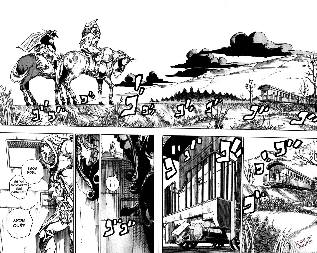 JoJo’s Bizarre Adventure – Parte 7: Steel Ball Run capítulo 80, página 8