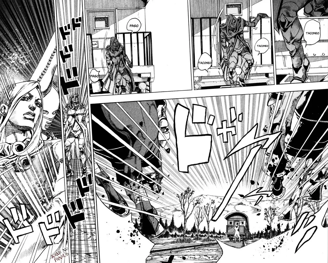 JoJo’s Bizarre Adventure – Parte 7: Steel Ball Run capítulo 80, página 14