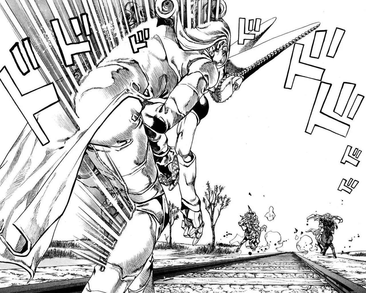 JoJo’s Bizarre Adventure – Parte 7: Steel Ball Run capítulo 80, página 15