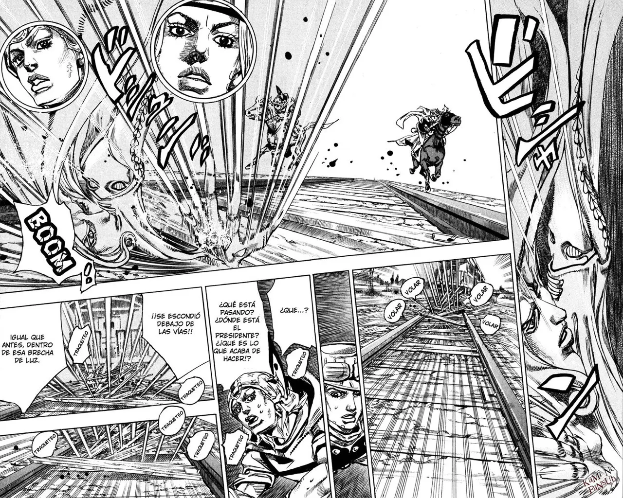 JoJo’s Bizarre Adventure – Parte 7: Steel Ball Run capítulo 80, página 16