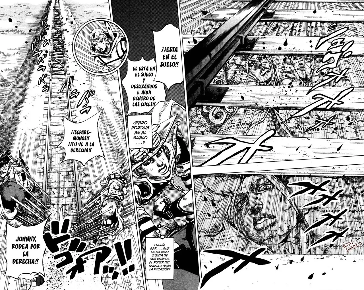 JoJo’s Bizarre Adventure – Parte 7: Steel Ball Run capítulo 80, página 17