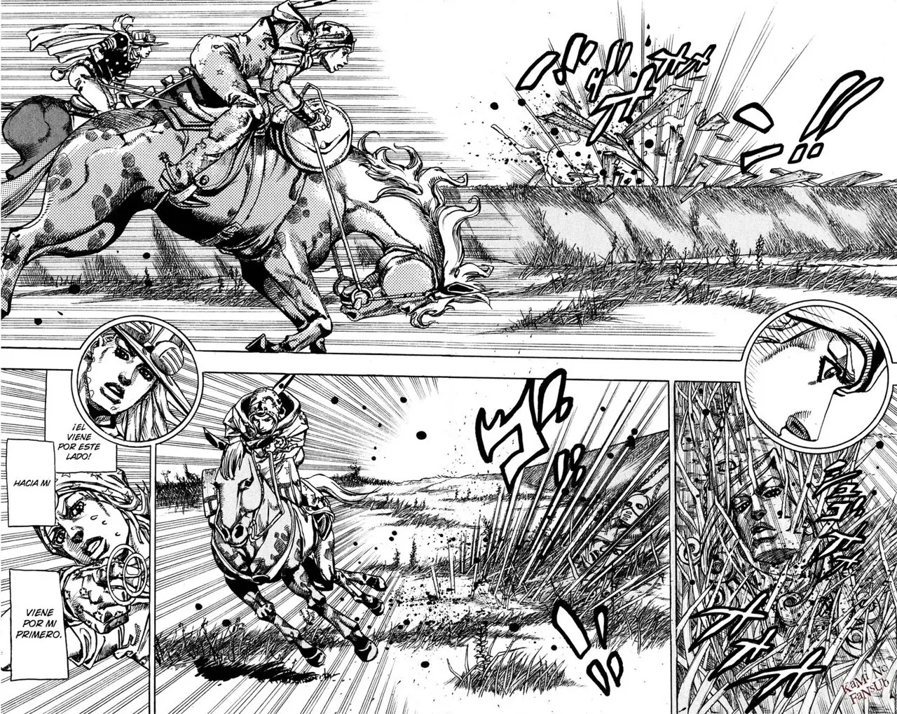 JoJo’s Bizarre Adventure – Parte 7: Steel Ball Run capítulo 80, página 18