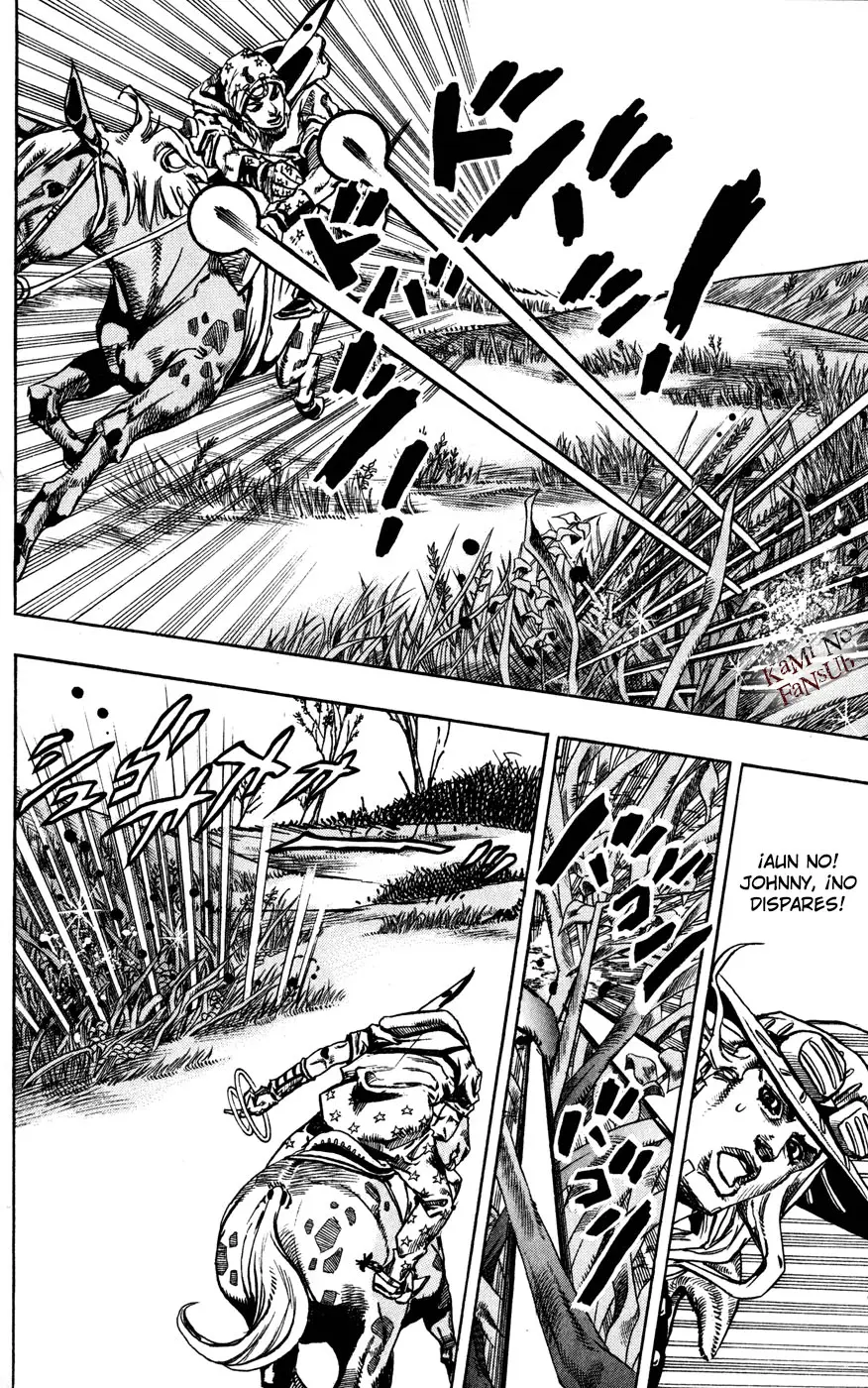 JoJo’s Bizarre Adventure – Parte 7: Steel Ball Run capítulo 80, página 19