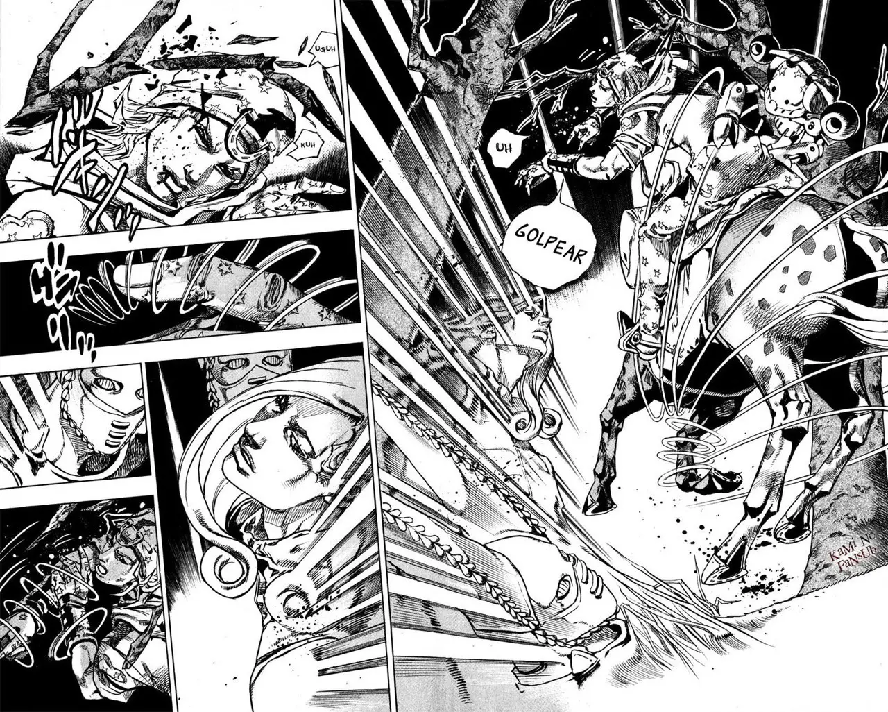 JoJo’s Bizarre Adventure – Parte 7: Steel Ball Run capítulo 80, página 29
