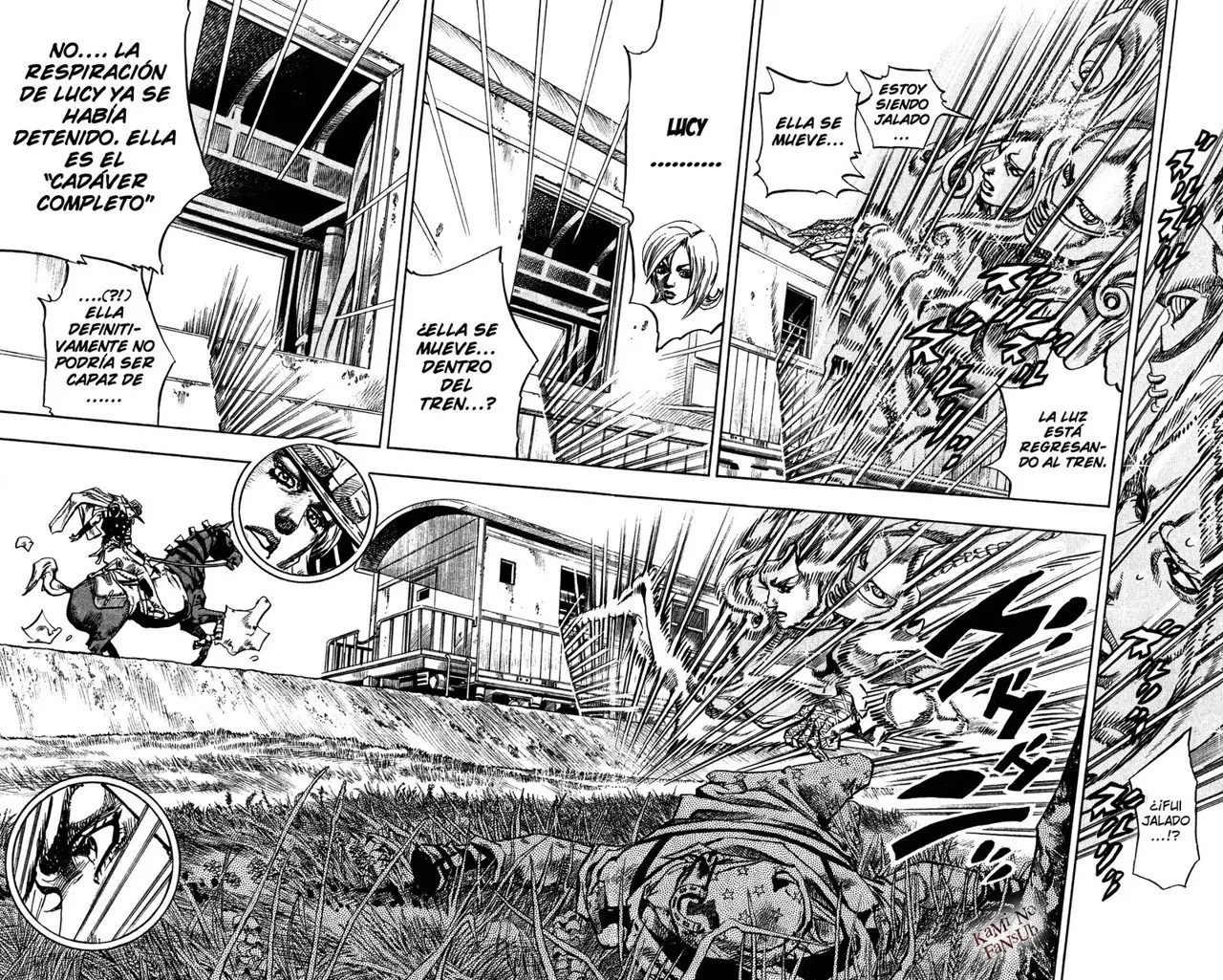 JoJo’s Bizarre Adventure – Parte 7: Steel Ball Run capítulo 81, página 19