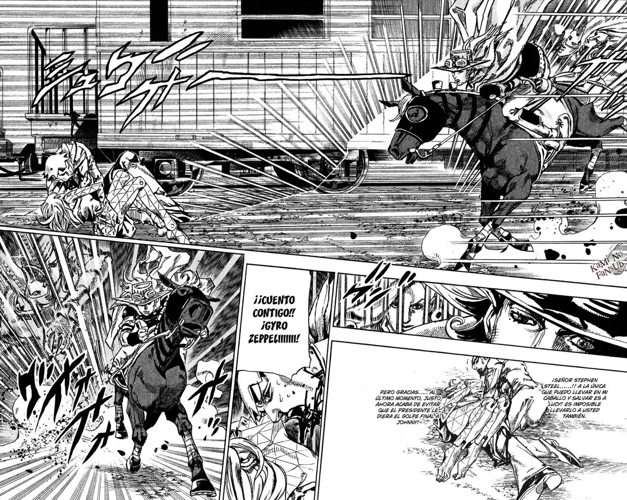 JoJo’s Bizarre Adventure – Parte 7: Steel Ball Run capítulo 81, página 26