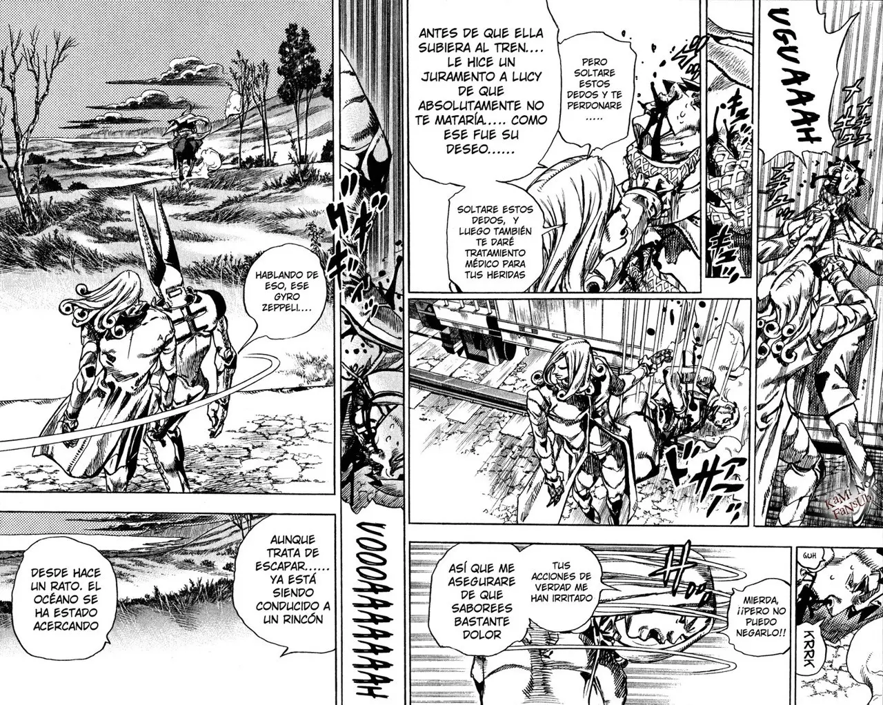 JoJo’s Bizarre Adventure – Parte 7: Steel Ball Run capítulo 81, página 31