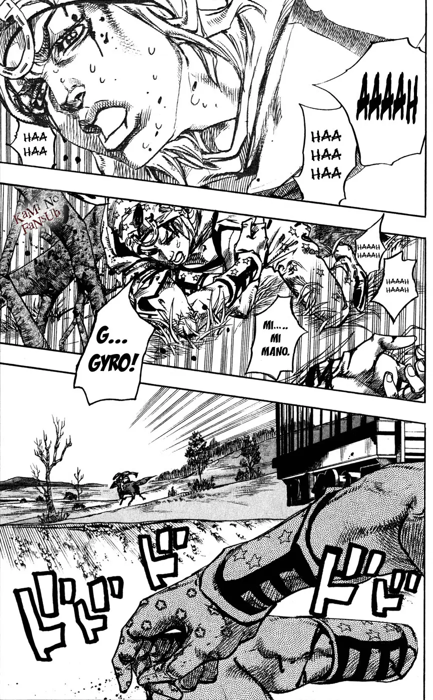 JoJo’s Bizarre Adventure – Parte 7: Steel Ball Run capítulo 81, página 35