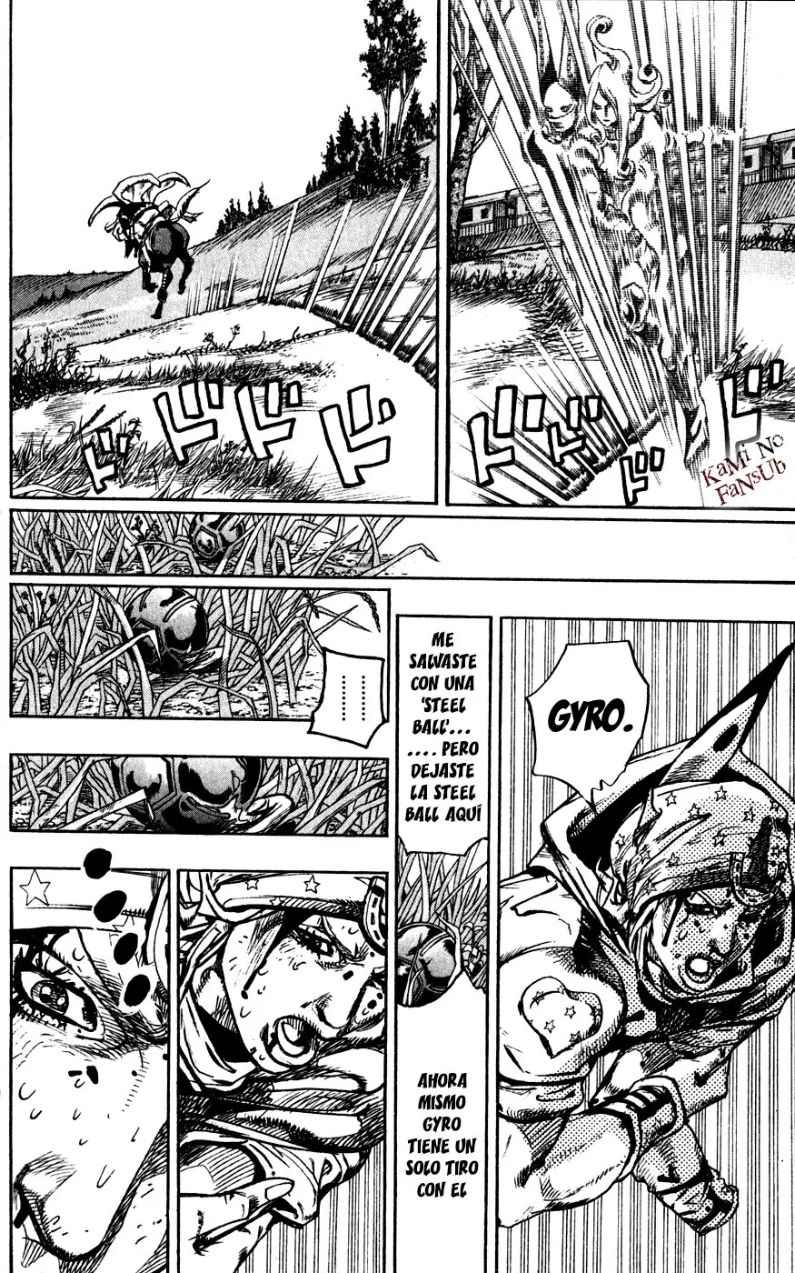 JoJo’s Bizarre Adventure – Parte 7: Steel Ball Run capítulo 81, página 36