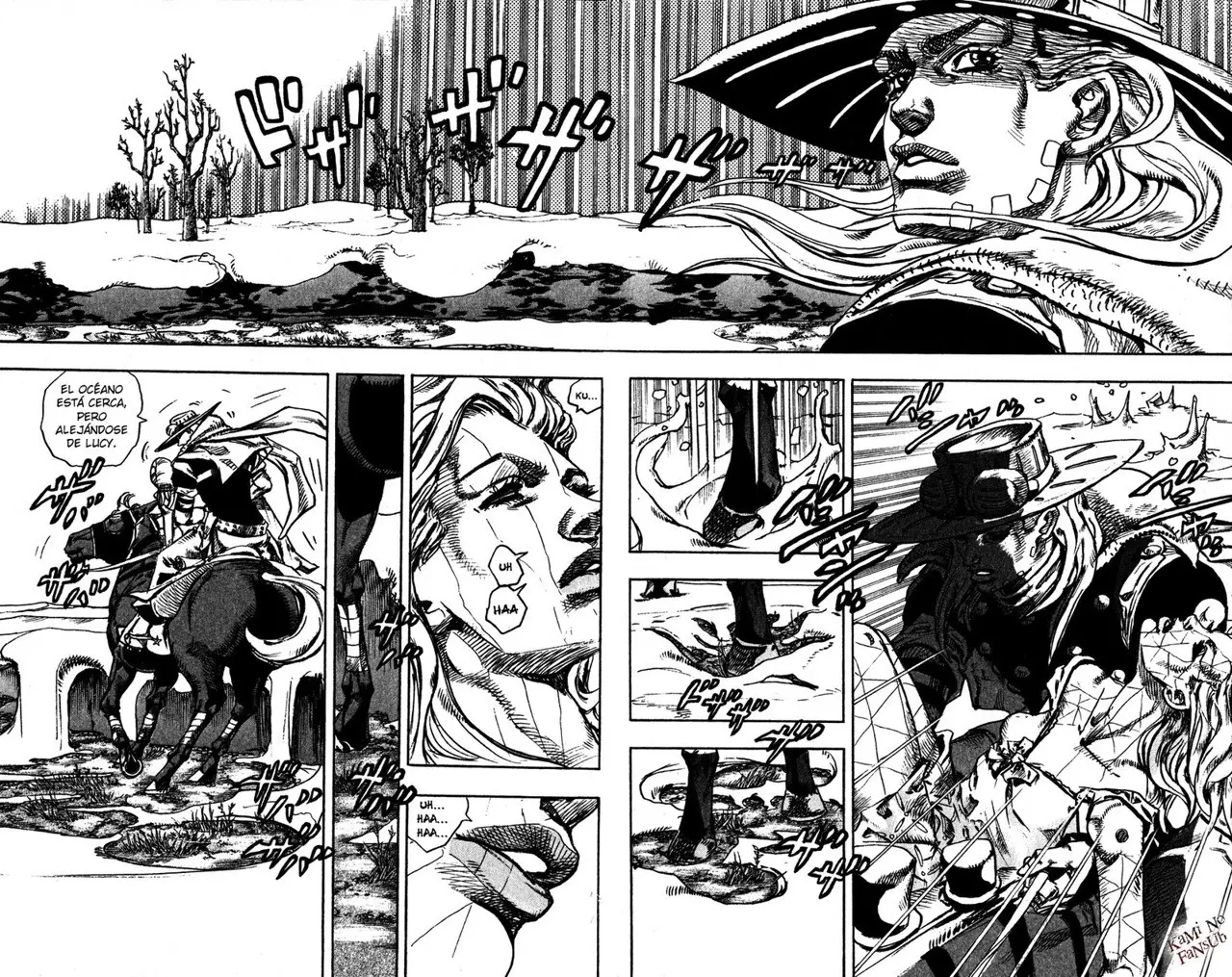 JoJo’s Bizarre Adventure – Parte 7: Steel Ball Run capítulo 82, página 6