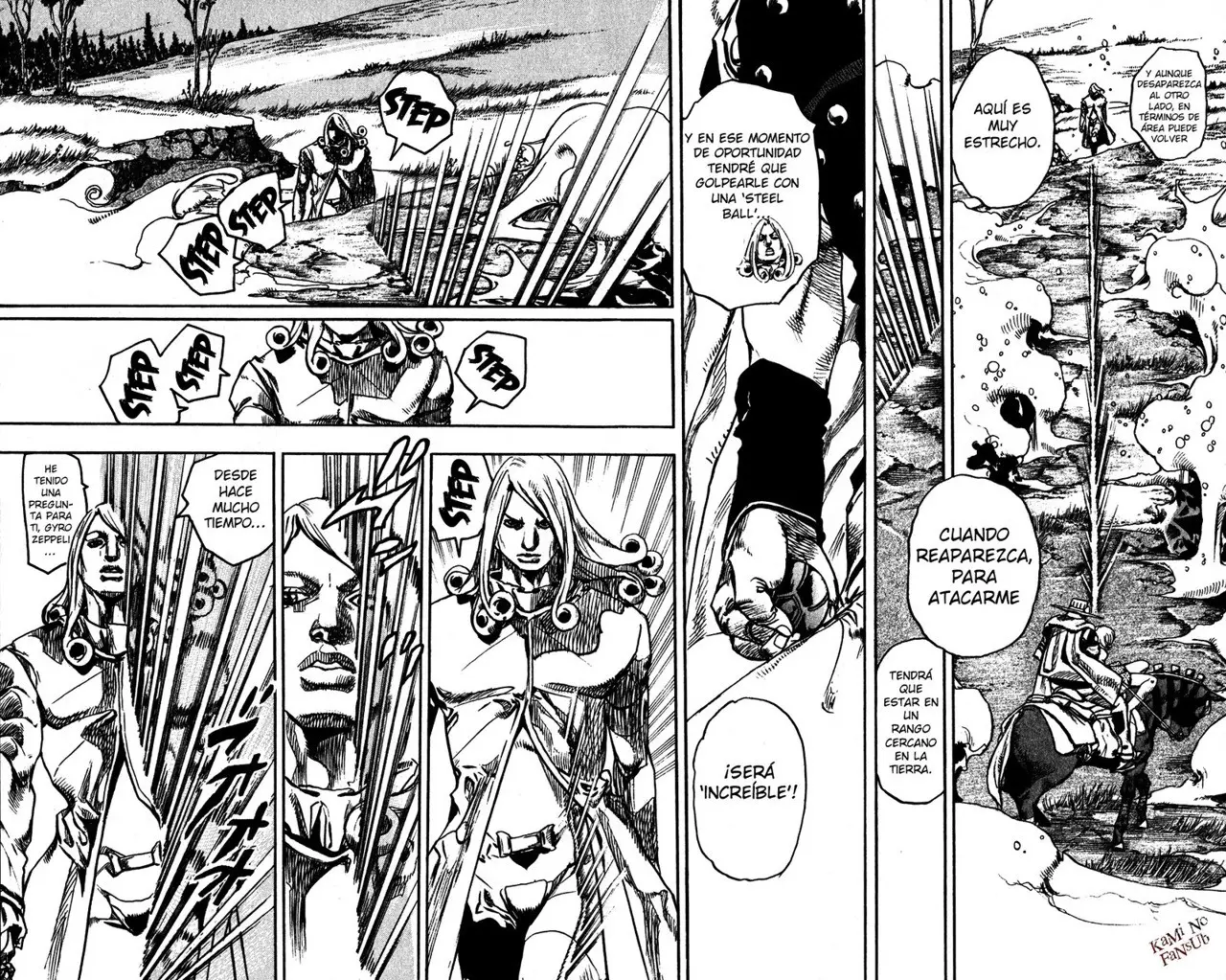 JoJo’s Bizarre Adventure – Parte 7: Steel Ball Run capítulo 82, página 11