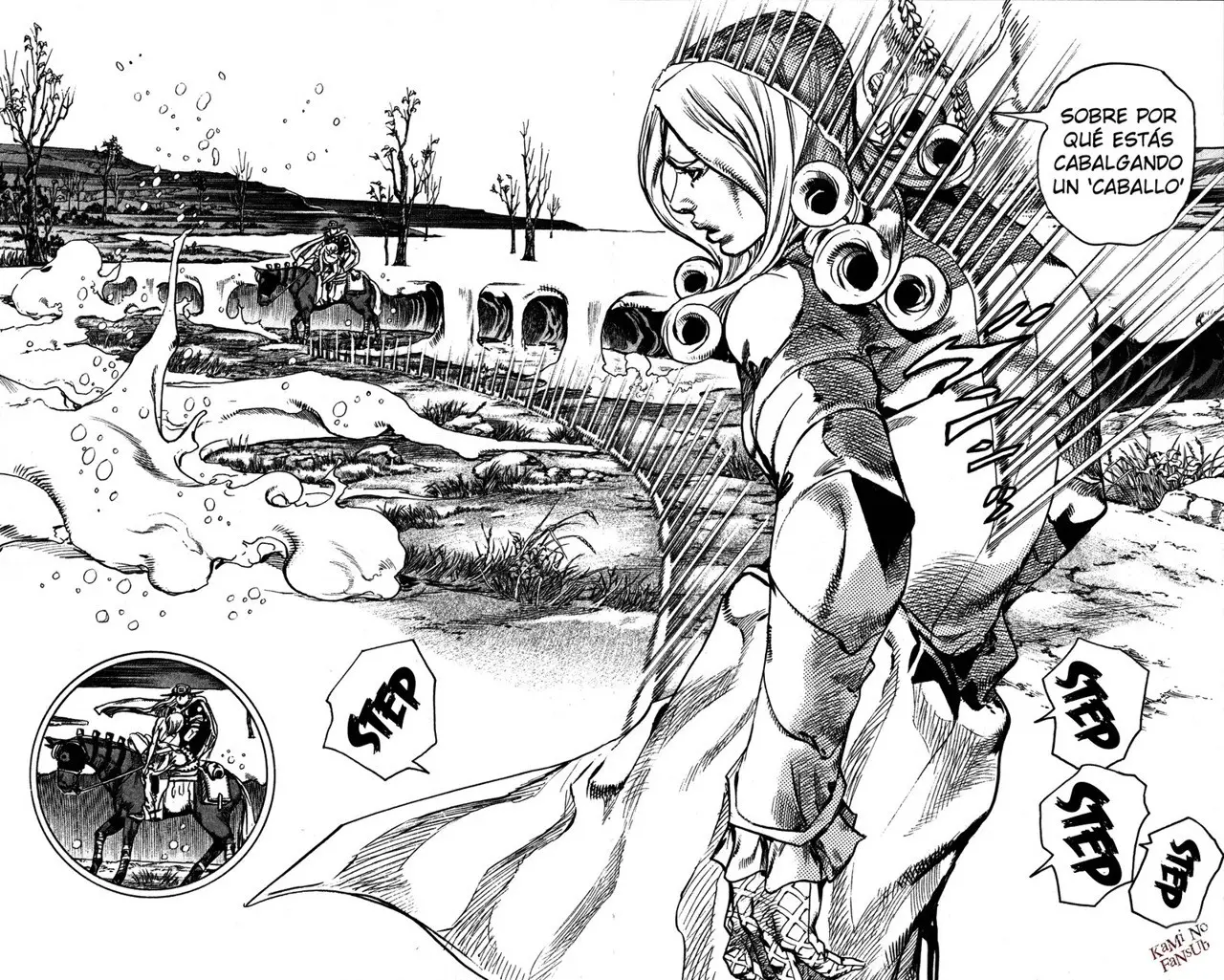 JoJo’s Bizarre Adventure – Parte 7: Steel Ball Run capítulo 82, página 12