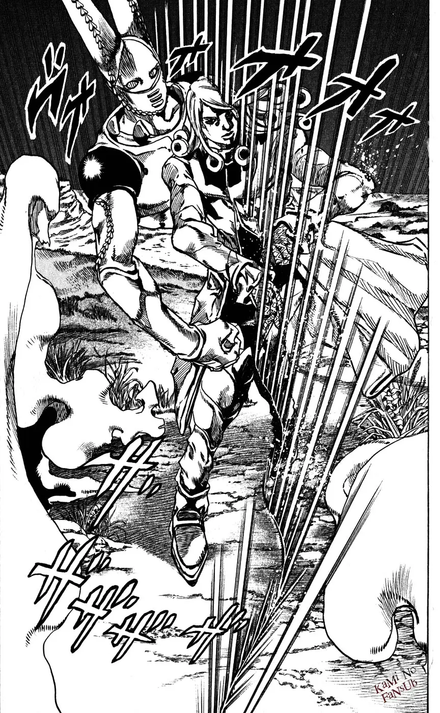 JoJo’s Bizarre Adventure – Parte 7: Steel Ball Run capítulo 82, página 16