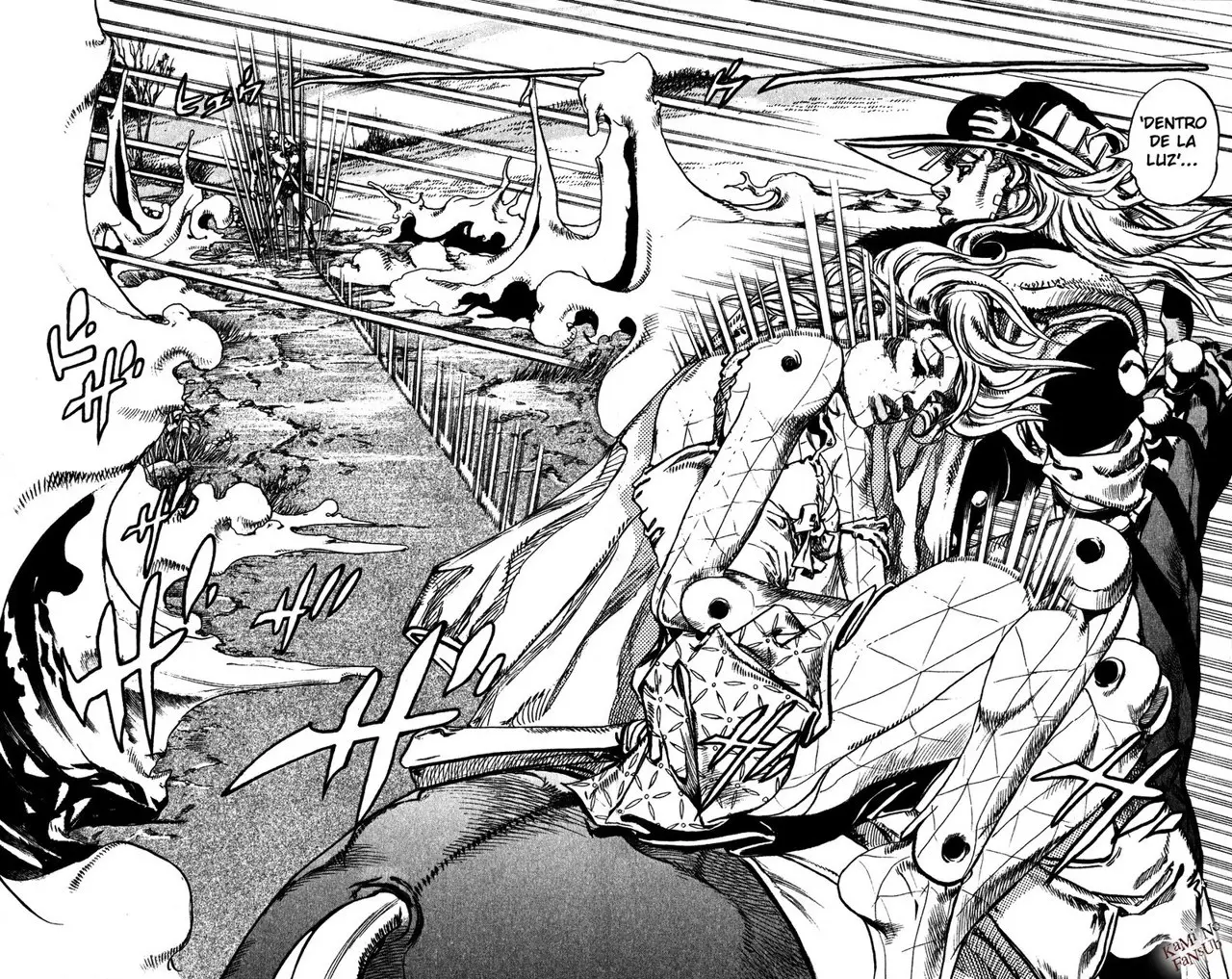 JoJo’s Bizarre Adventure – Parte 7: Steel Ball Run capítulo 82, página 17