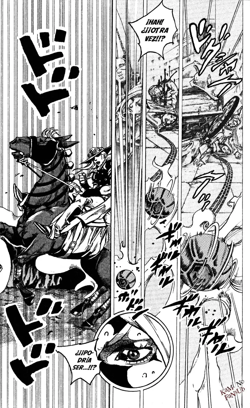 JoJo’s Bizarre Adventure – Parte 7: Steel Ball Run capítulo 82, página 21